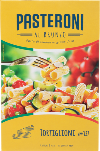

Макароны Pasteroni Тортильони (Tortiglioni) №127 400 г