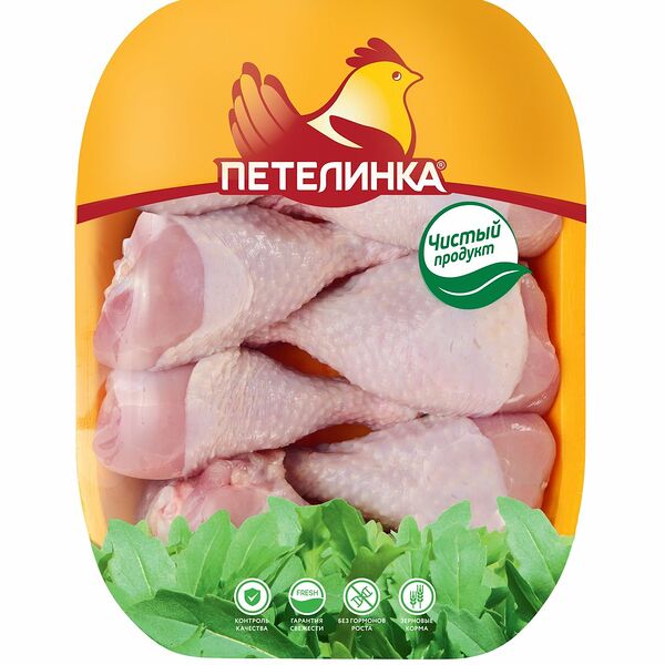 Голень с кожей цыпленка бройлера ТМ Петелинка