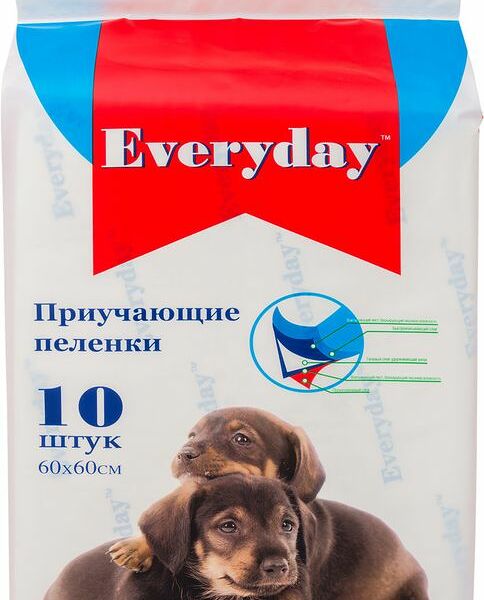 EveryDay Пеленки гелевые 60 х 60 см., 10 шт.