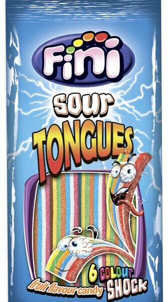 Мармелад Fini жевательный Sour Tongues 90г