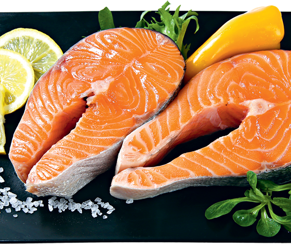 Лосось атлантический стейк (из замороженного сырья) 