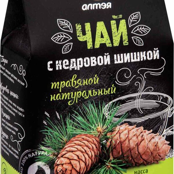 Чайный напиток Алтэя Смородина-бадан-шишка кедровая