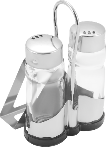 

Набор емкостей для специй HOMECLUB на подставке, стекло/металл Арт. K1412, 2шт