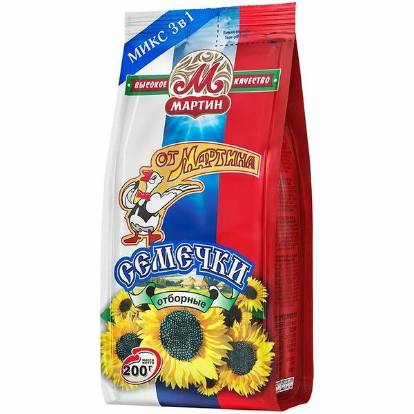 Семечки отборные От Мартина Микс 3 в 1