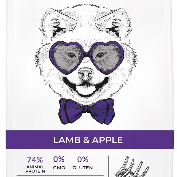 Сухой корм Best Dinner 15кг Sensible Maxi Lamb&Apple для собак крупных пород с ягнёнком и яблоком 