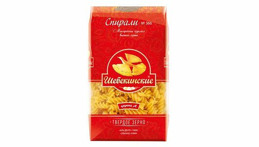 Макаронные изделия Шебекинские №366 Спирали, 450 г