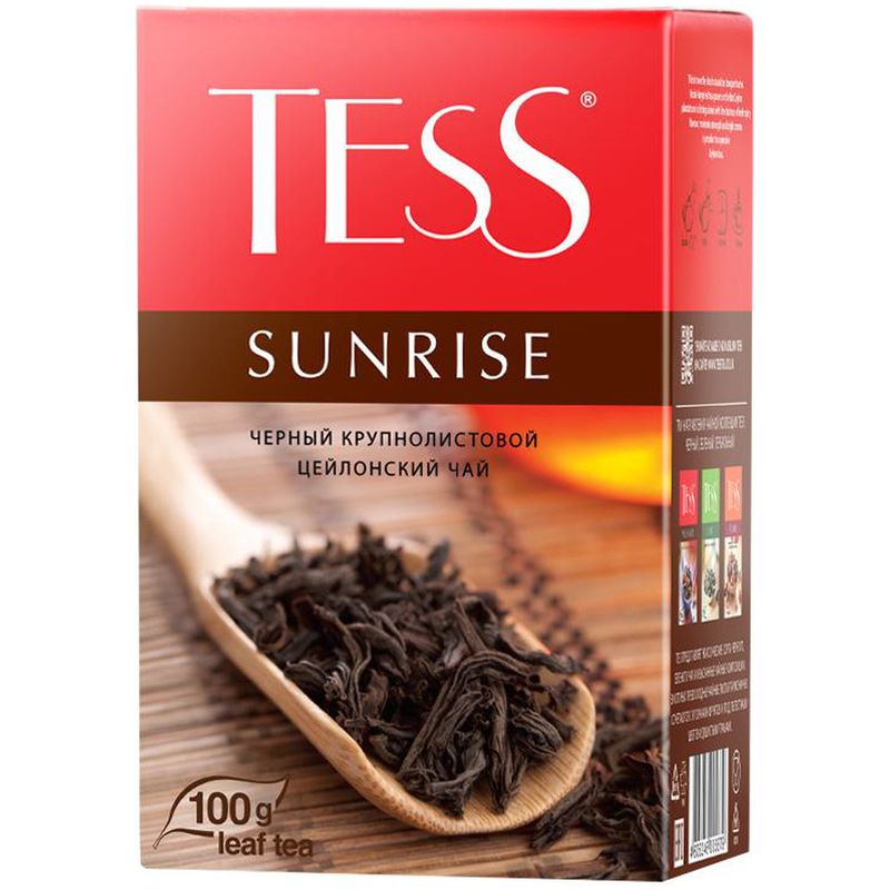 

Чай черный Tess Sunrise листовой 100 г