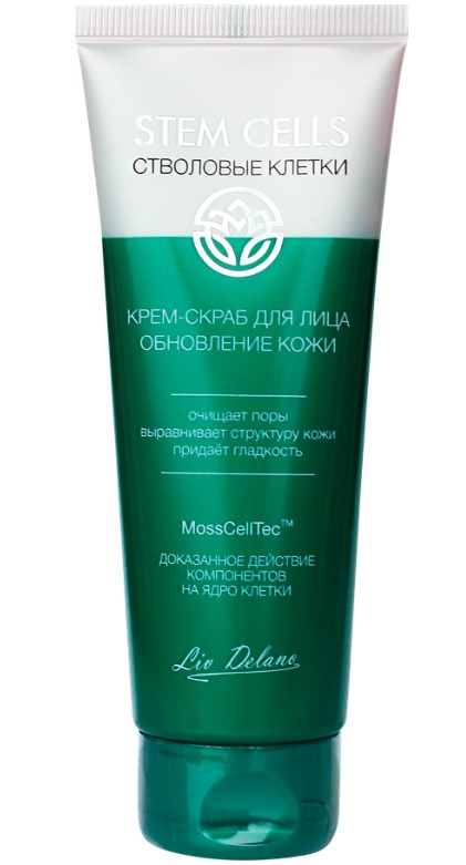 

Крем-скраб для лица LIV DELANO Stem Cells обновление кожи