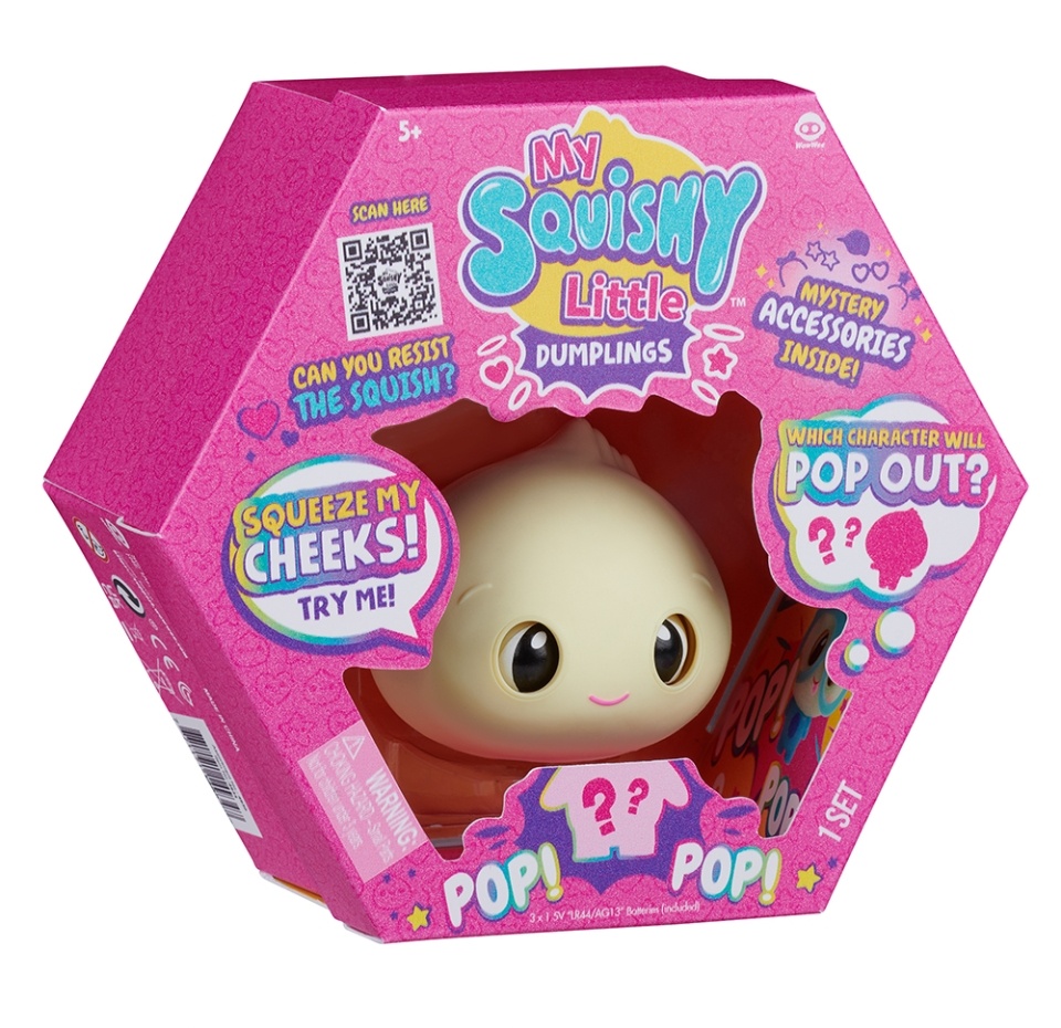 

Игрушка Wow Wee Маленький сквиш Ди фиолетовый материал пластик, 5+, Китай