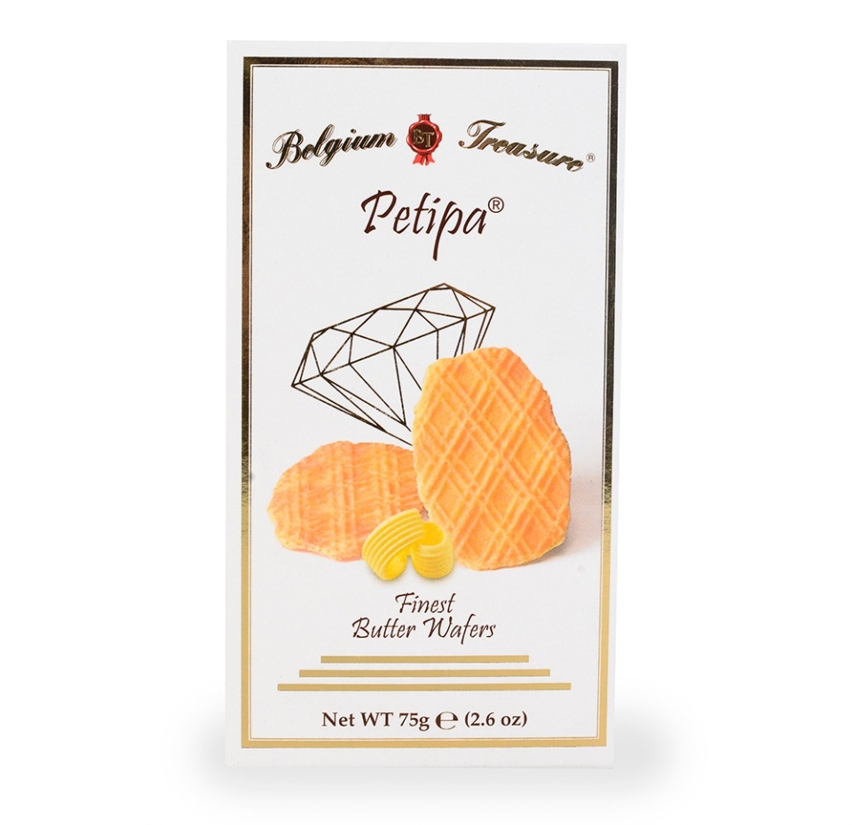 

Вафли Belgium Treasure Extra thin с маслом Verduijn 75 г