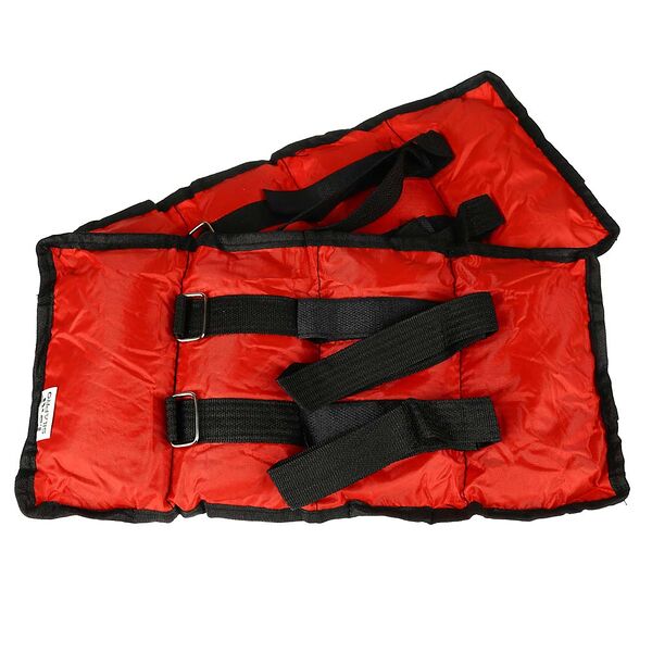 Silapro набор утяжелителей для рук и ног текстильный, вес 3кг(+-100гр), 2шт х 1,5кг, 37х18см