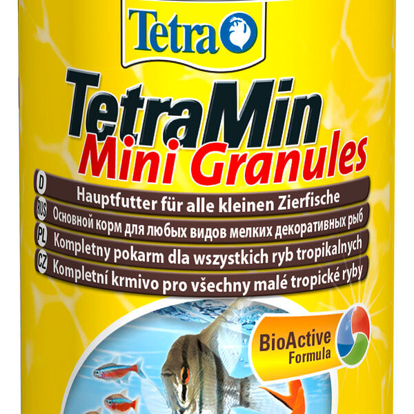 TetraMin Mini Granules (гранулы) для молоди и мелких рыб 