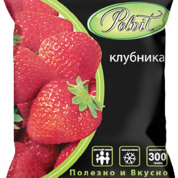 Клубника быстрозамороженная Polvit