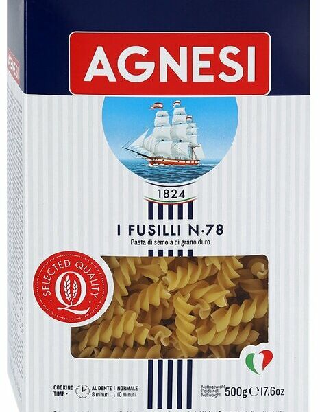 Макароны Agnesi I Fusilli № 78 Витки