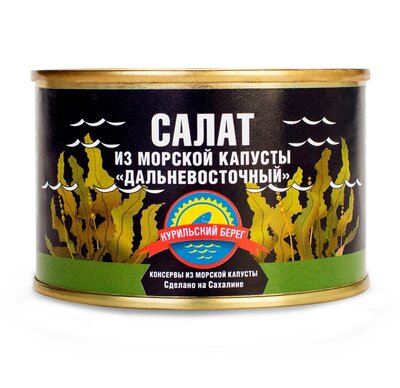 Салат из морской капусты Курильский берег Дальневосточный 220 г