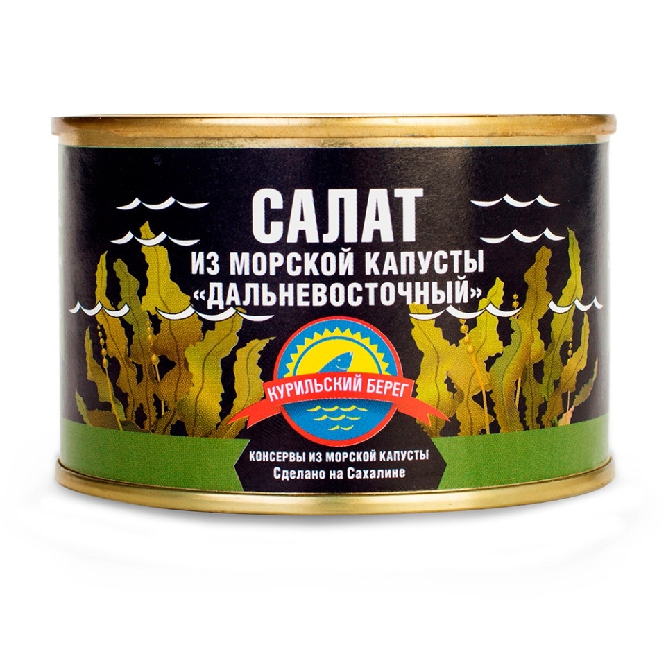 

Салат из морской капусты Курильский Берег Дальневосточный 220 г