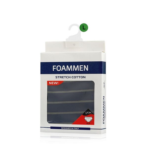 Мужские трусы-слипы Foammen Fo80512-3, синие, L