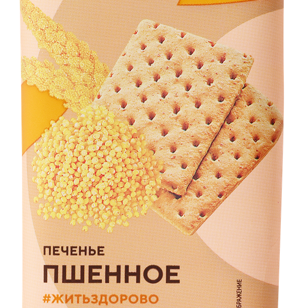 Печенье безглютеновое ЛЕНТА LIFE Пшенное, 100г