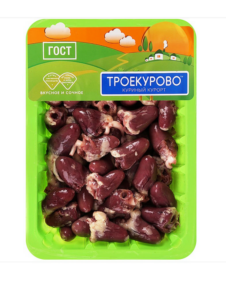 

Сердце цыпленка-бройлера Троекурово охлажденное 700 г