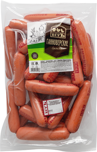 Сосиски Естъ Ганноверские, вес до 825г