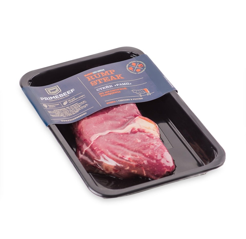 

Стейк говяжий Primebeef Рамп без кости категория А охлаждённый 400 г