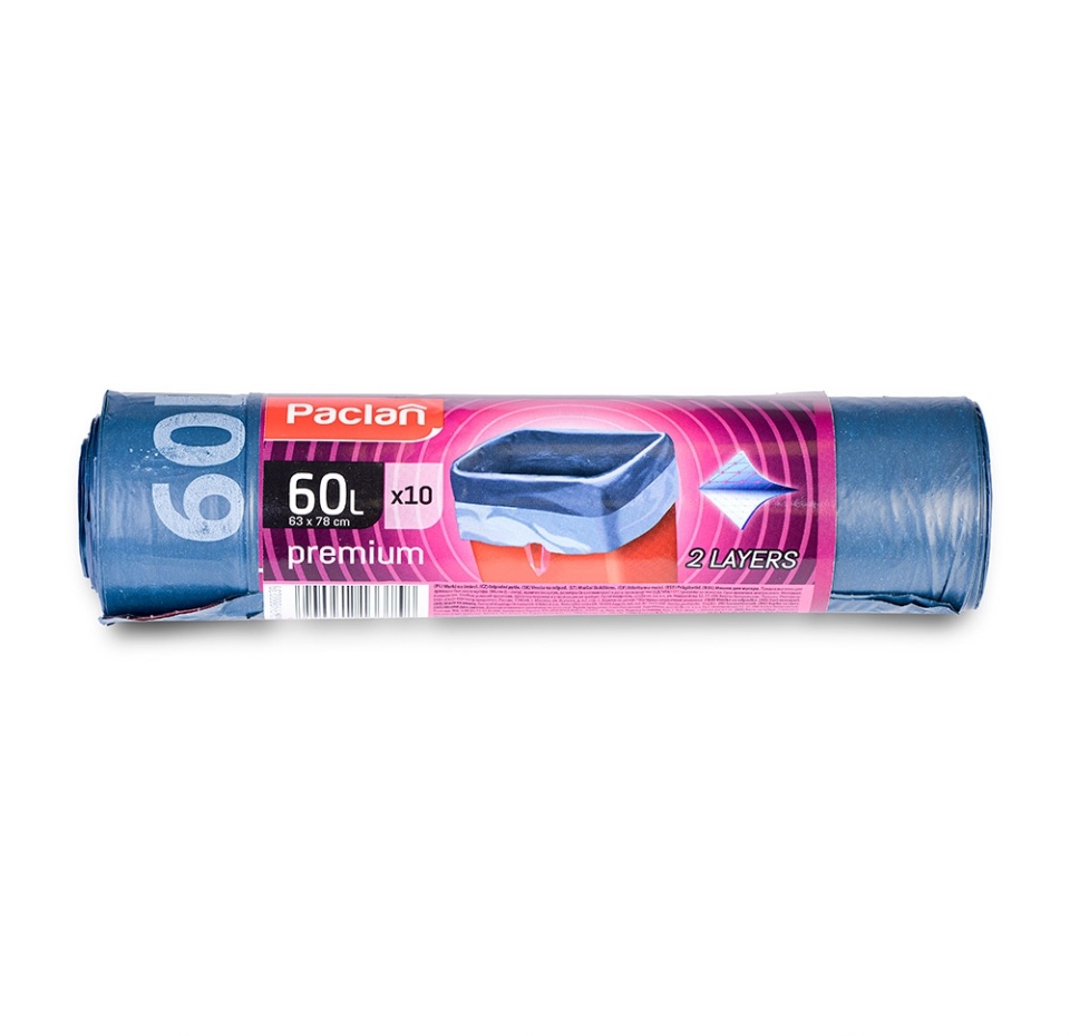 

Мешки Paclan Premium для мусора 60 л 10 шт.