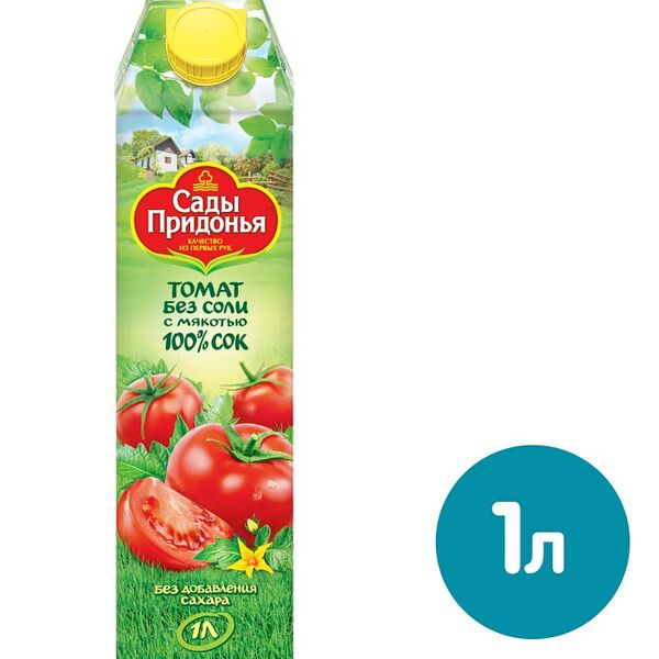 Сок Сады Придонья Томатный 1л