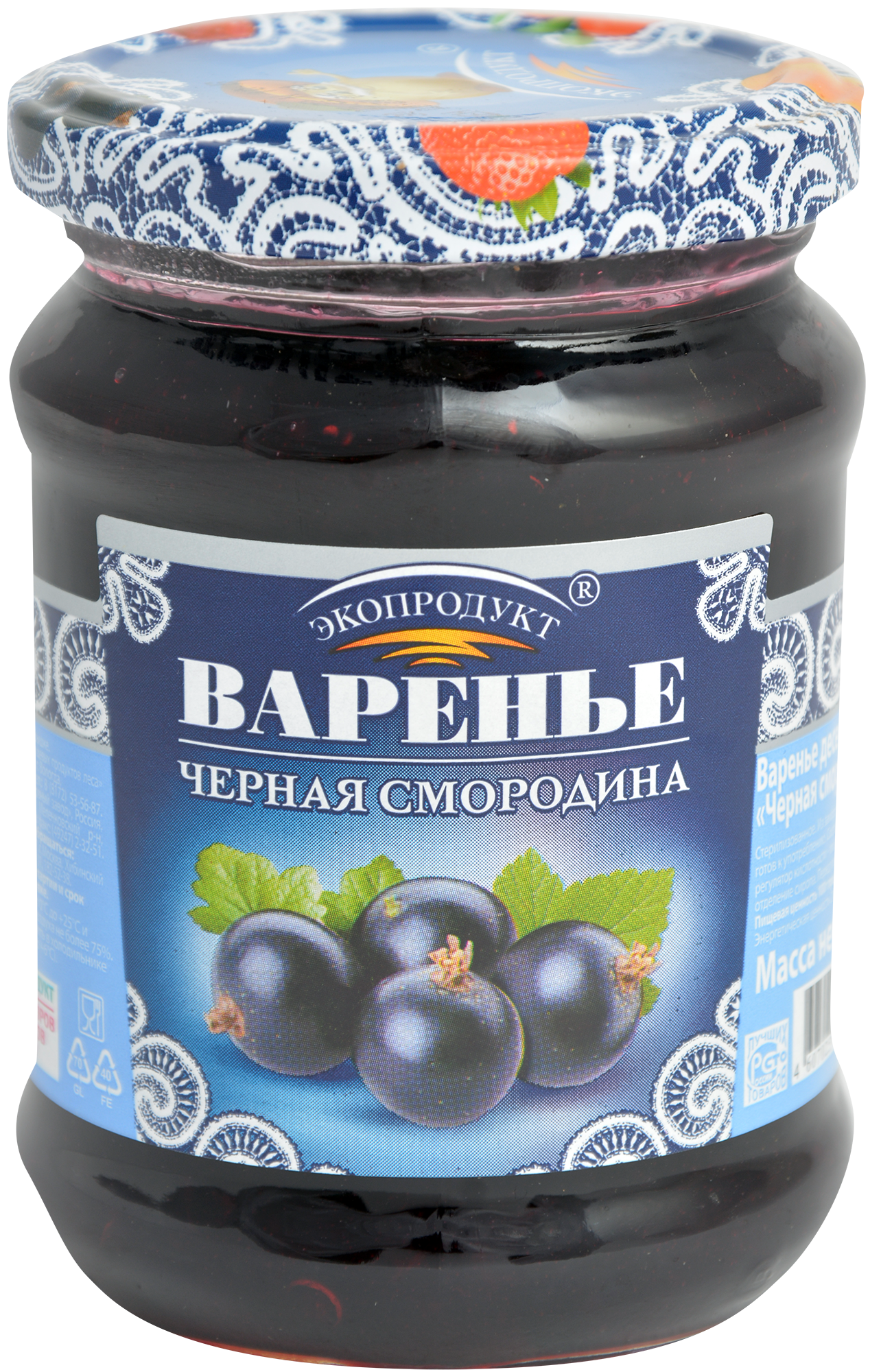 

Варенье Экопродукт Десертное черная смородина