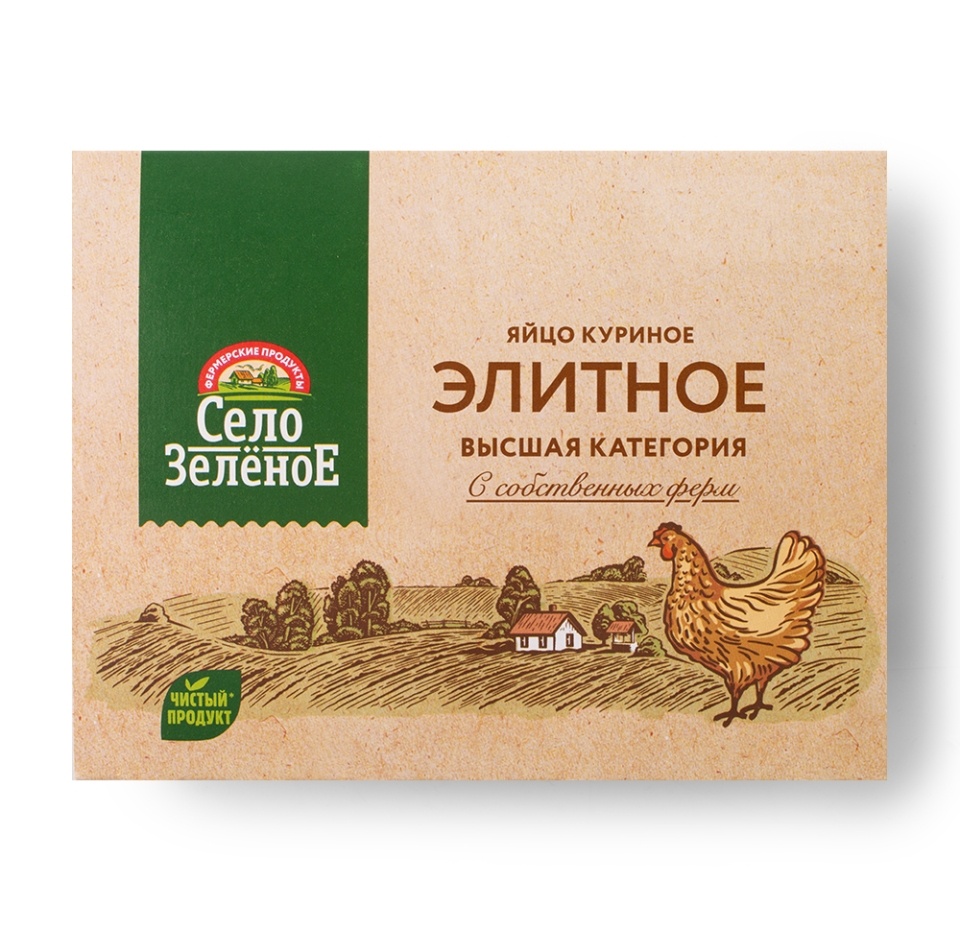 

Яйцо элитное Село Зелёное высшая категория 6 шт., 450 г
