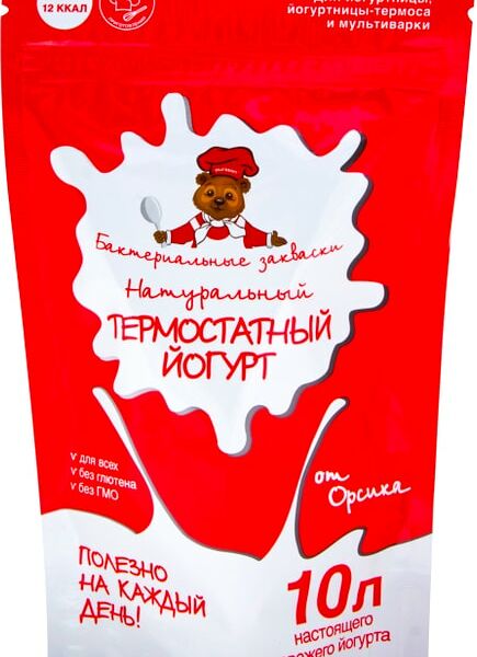 Закваски бактериальные Oursson от Орсика Йогурт термостатный  10шт*3г