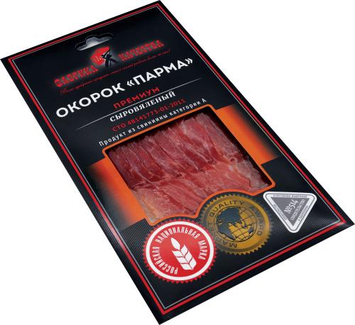 

Окорок свиной Фабрика качества Парма нарезка 100 г