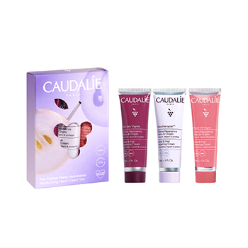 

Набор изысканных кремов для рук и ногтей Caudalie Trio, 3х30 мл