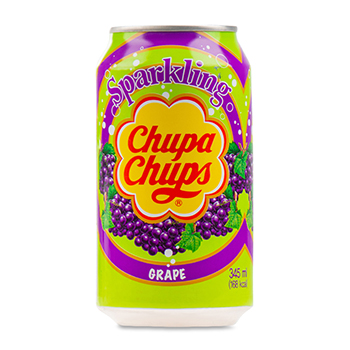

Напиток газированный Chupa Chups Sparkling с виноградным соком 345 мл