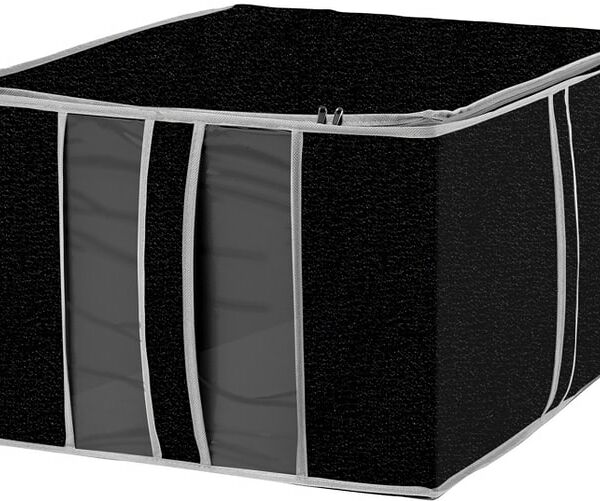 Ящик для хранения вещей Рыжий кот Black раскладной 40*40*25см