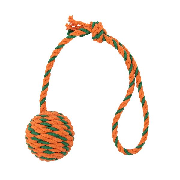 Игрушка для собак Мяч Броник малый с ручкой