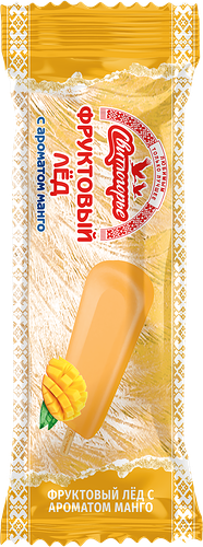 Фруктовый лед Свитлогорье с ароматом манго 100 г, Россия