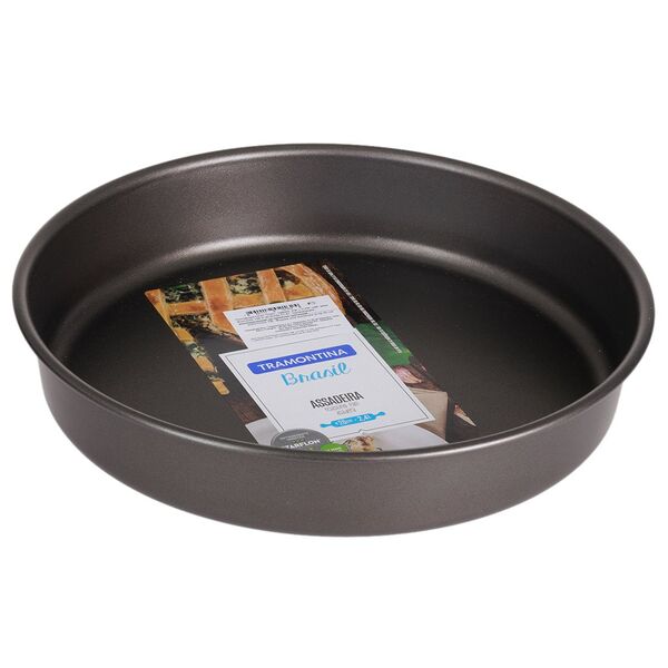 Форма для выпечки Tramontina Cutelaria, 26 см, круглая, антипригарное покрытие, алюминий