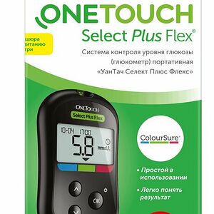 Глюкометр Onetouch Select Plus flex