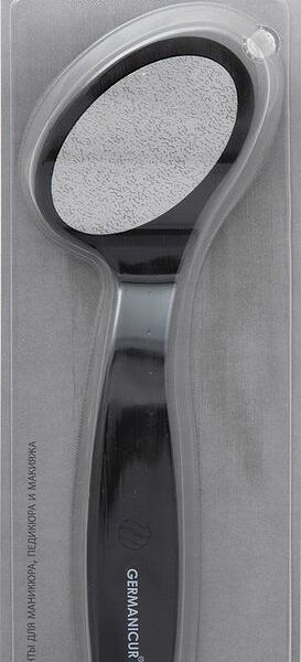 Тёрка для педикюра Germanicur GM-190-02 с лазерной обработкой двухсторонняя с дополнительной пилкой