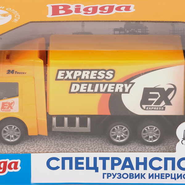 Игрушка BIGGA Машинка спецтранспорта, инерционная, 1:55