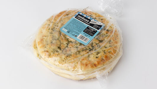 Лепешка с чесноком и зеленью_РП