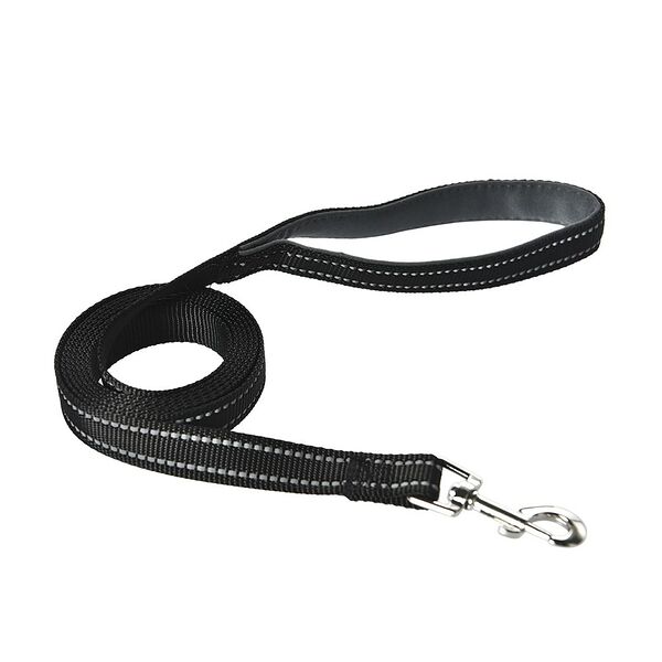 Поводок для собак FOXIE Soft handle 1,9x200см черный