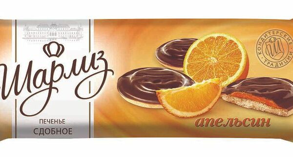 Печенье Шарлиз сдобное апельсин, 137г