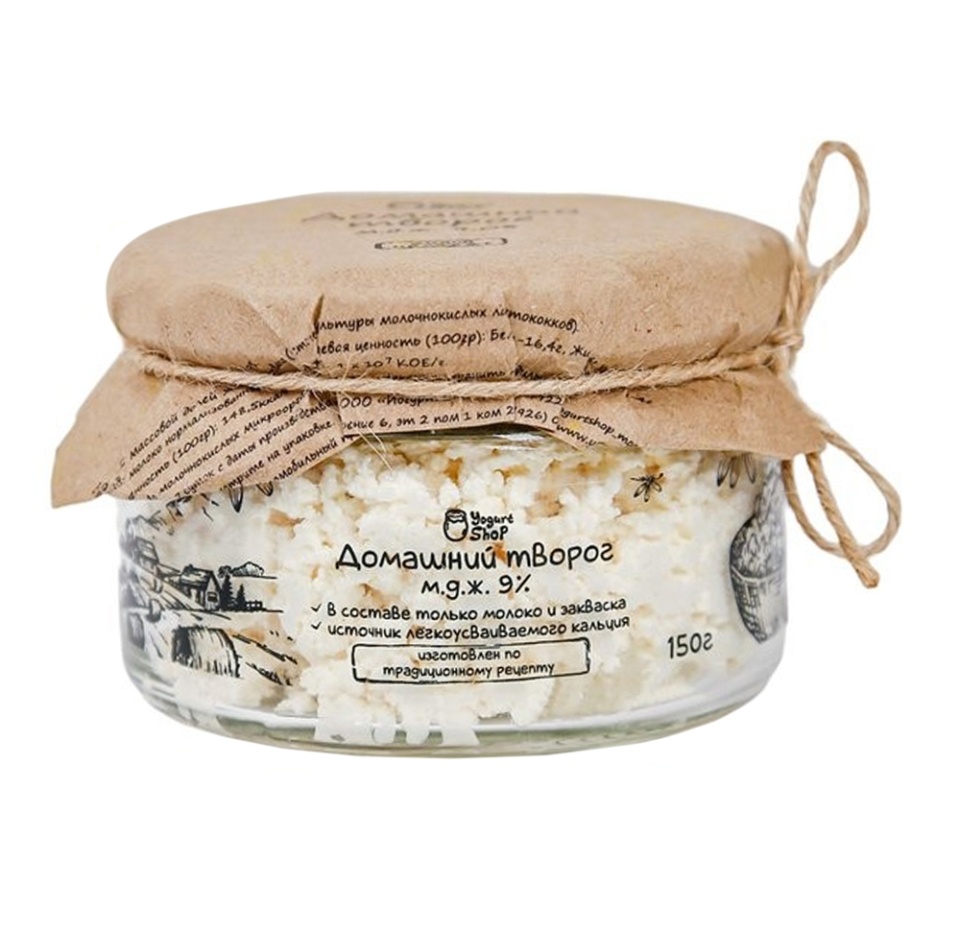 

Творог Yogurt Shop 9% 150 г