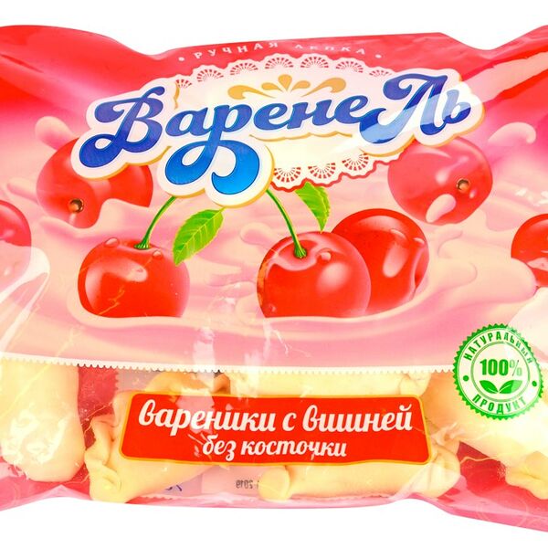 Вареники Варенель с вишней без косточки