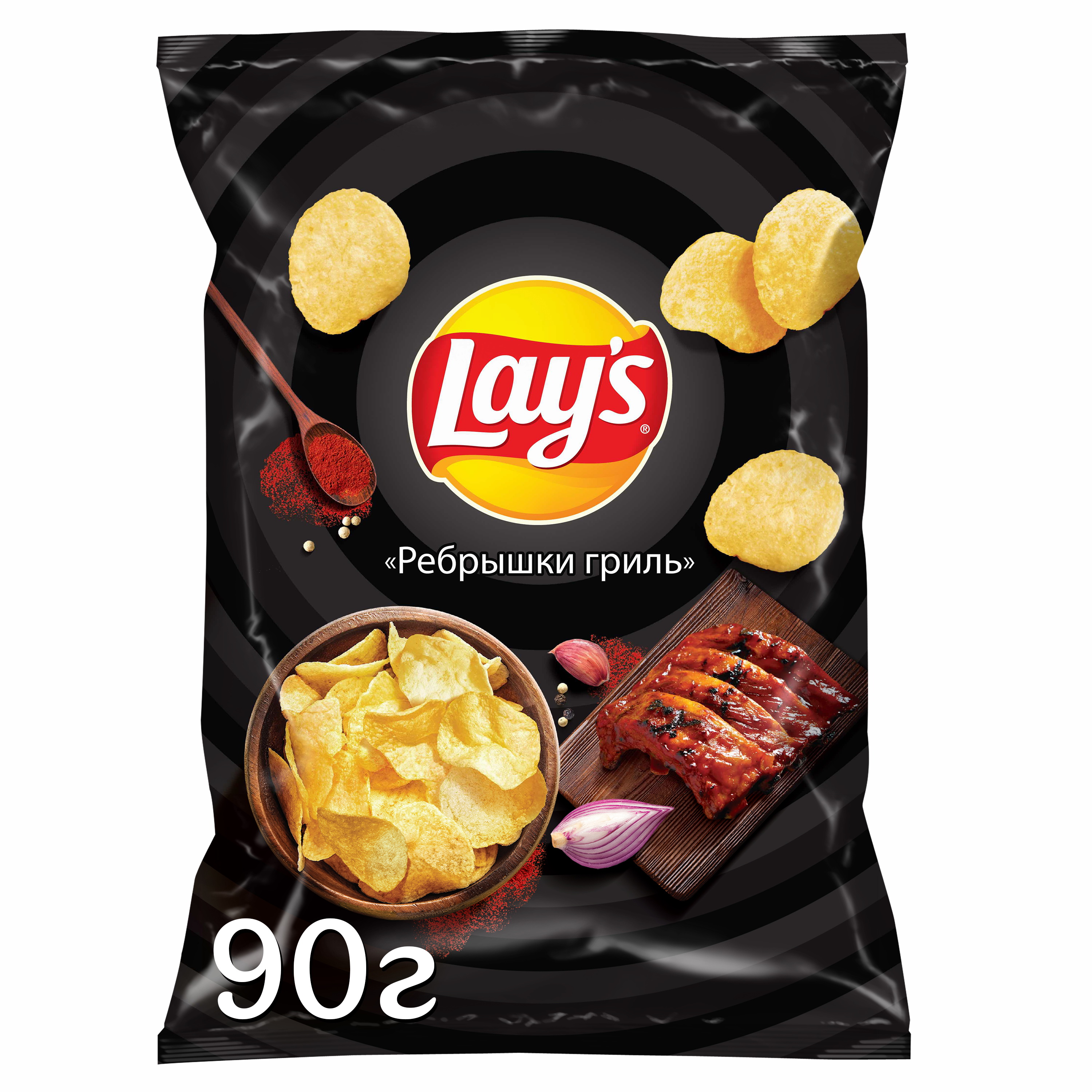 

Чипсы картофельные Lay's Ребра на гриле 90 г