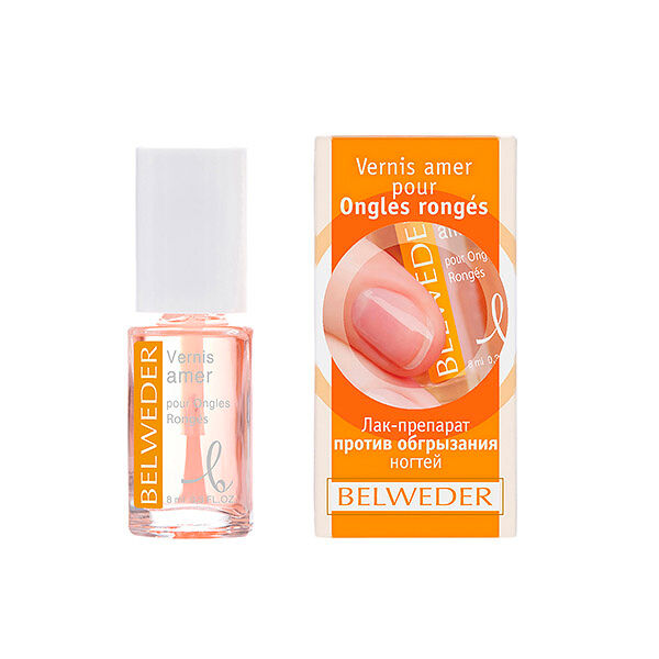 Belweder лак-препарат против обгрызания ногтей 8 мл