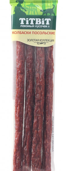 Лакомство для кошек Titbit Колбаски посольские