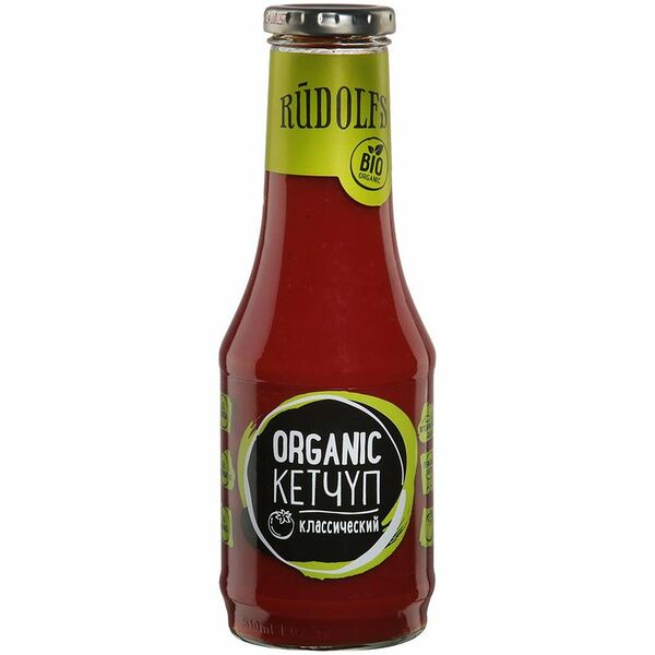 Кетчуп Rudolfs Organic Классический, 530г