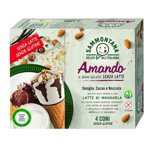 Десерт замороженный Sammontana «Итальянское мороженое Амандо Кони»